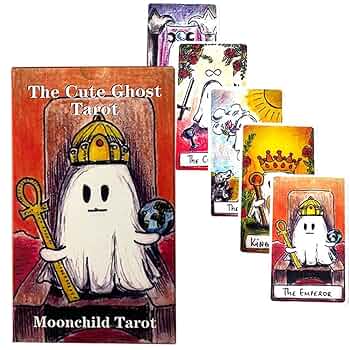 Amazon.co.jp: かわいい幽霊のタロット,The Cute Ghost Tarot